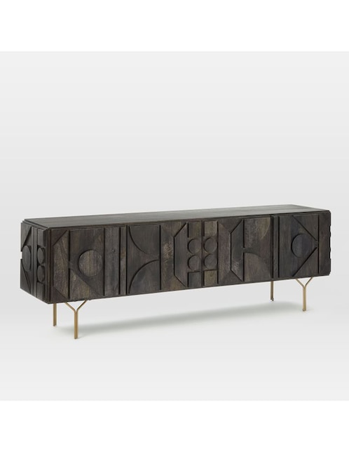 Consola Pictograph de madera