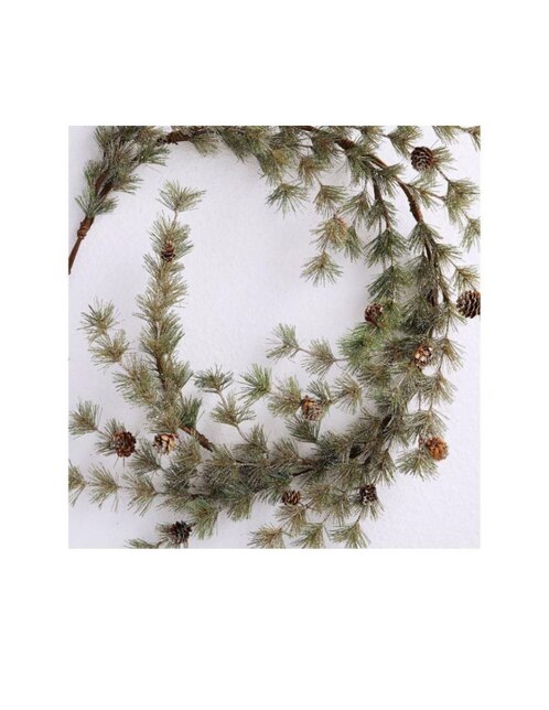 Decoración Pine Garland with Pinecones
