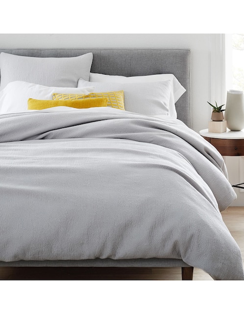 DUVET TENCEL MATELASSE F/Q F GRAY