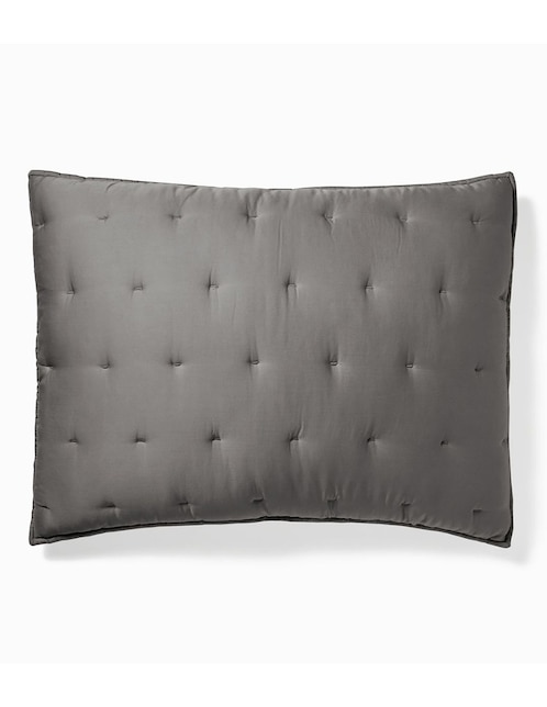 FUNDA QUILT TENCEL CRESCENT STD SLATE