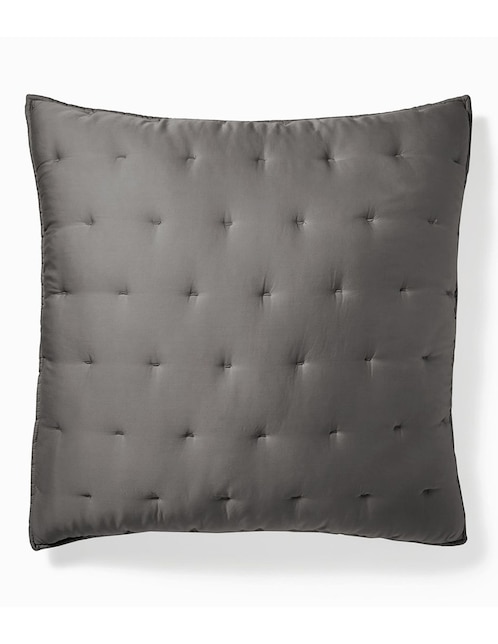 FUNDA QUILT TENCEL CRESCENT EURO SLATE