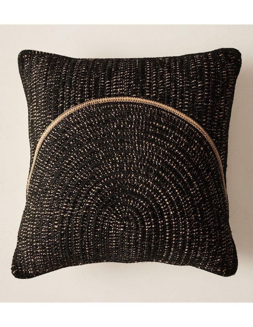 FUNDA COJIN OD WOVEN 20X20IN BLACK