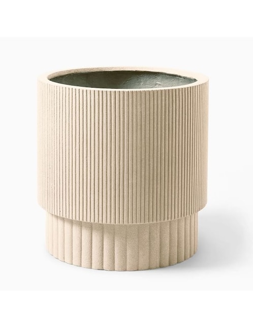 Imagen de producto Maceta Fluted de piedra
