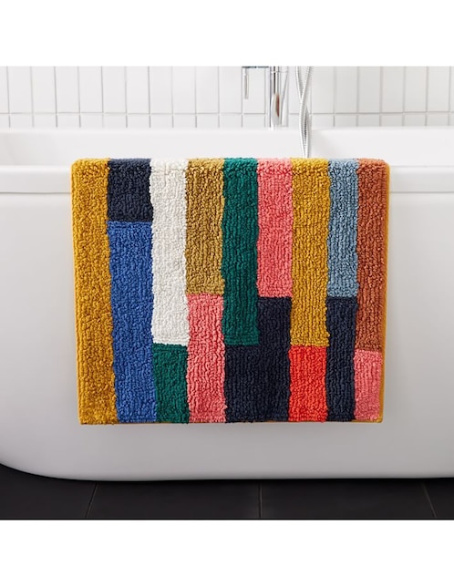 WEST ELM Tapete para baño Organic Landscape