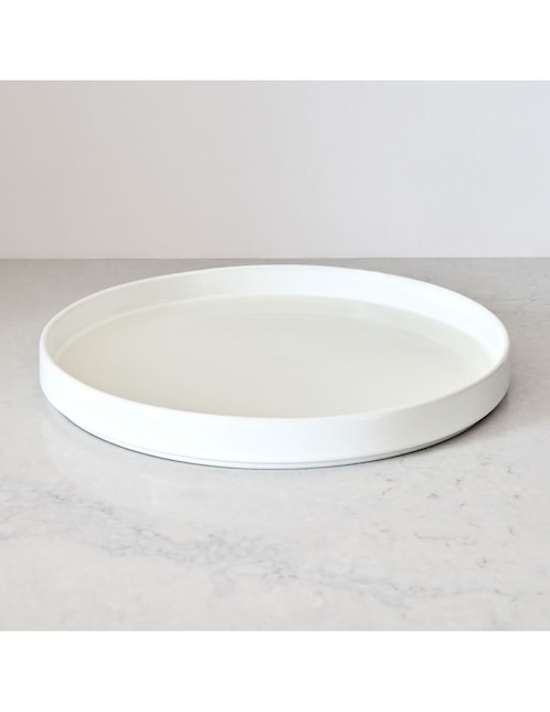 Bandeja decorativa Straight Sided de gres 1
