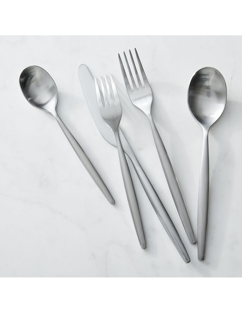 Set cubiertos Sidney Flatware de acero inoxidable 5 piezas 1