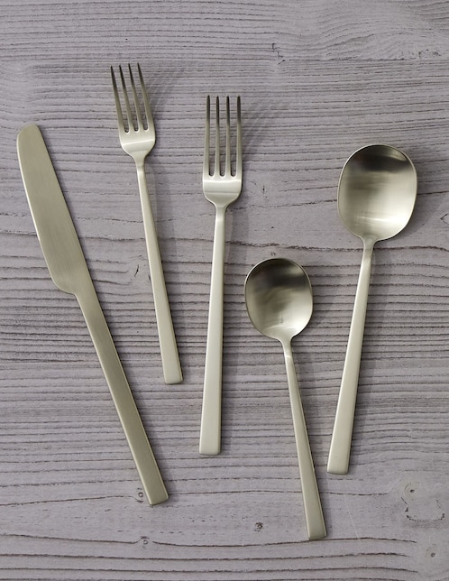Set cubiertos de acero inoxidable 5 piezas 1
