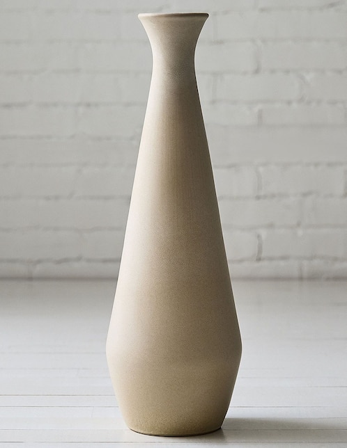 FLORERO PISO MIST CERAMIC MED, , NATURA