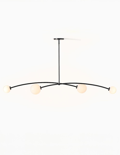 Candelabro de vidrio Holling