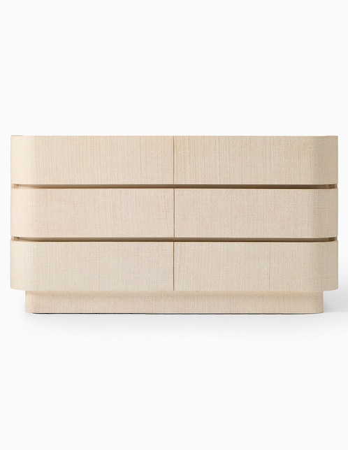Cómoda Solstice de madera álamo
