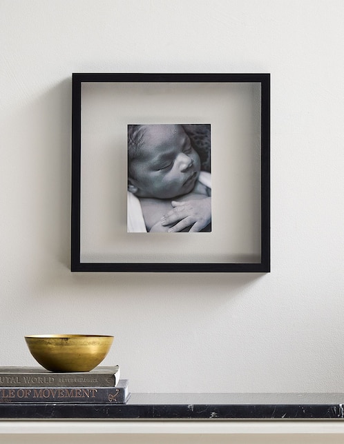 CUADRO FLOATING 15X15 NEGRO