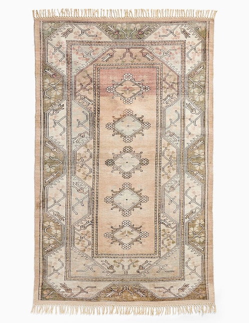TAPETE REVEIBLE PEIAN 5X8 BEIGE