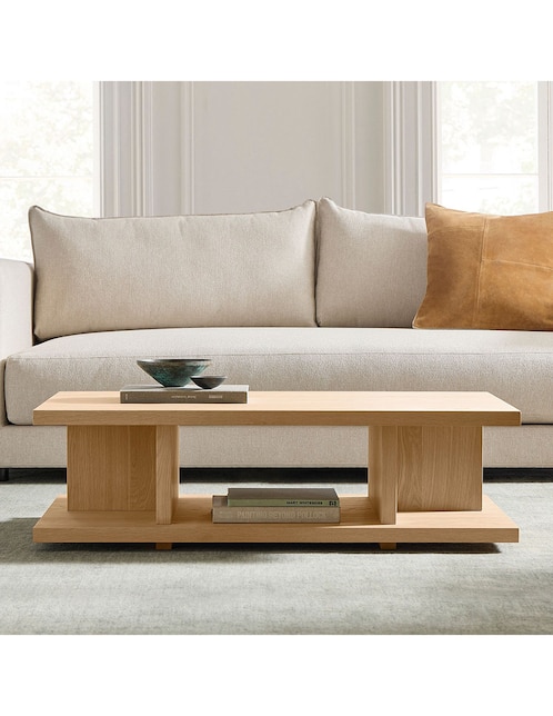 Mesa de centro Wallace de madera