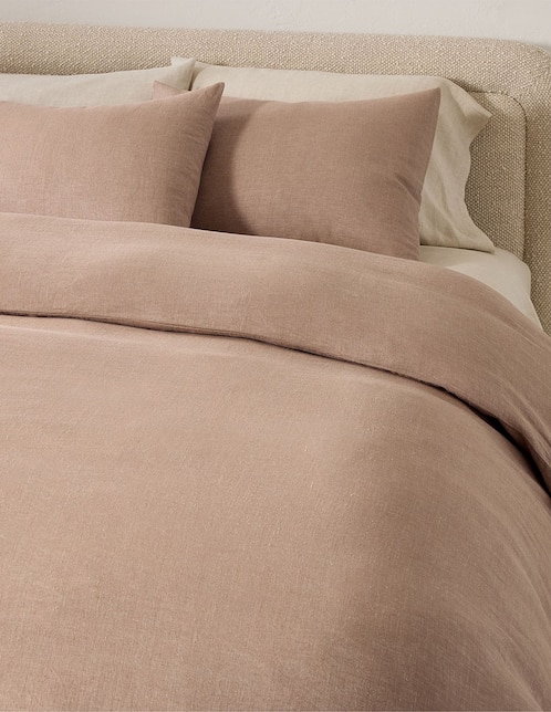 DUVET EUROPEAN LINEN QS BEIGE