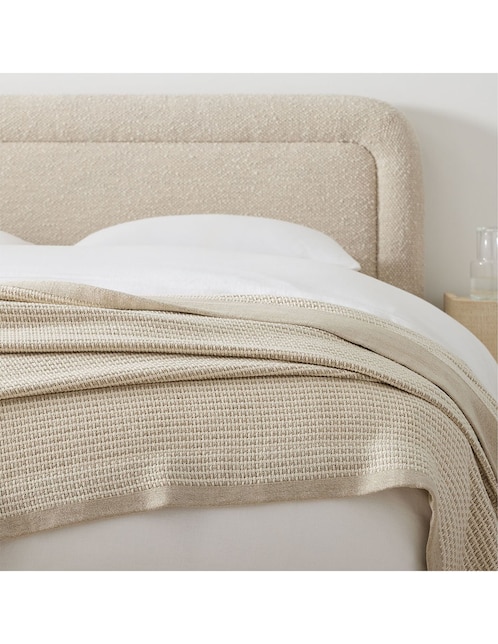 Cobertor West Elm Two Tone