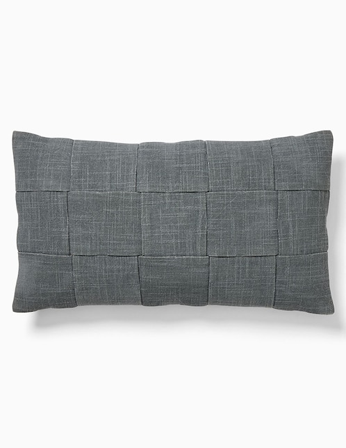 Funda cojín Washed Basketweave