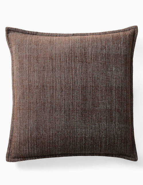 FUNDA COJÍN CHANNELED 20X20 CAFÉ