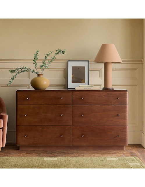 Cómoda Louisa Pierce de madera mango