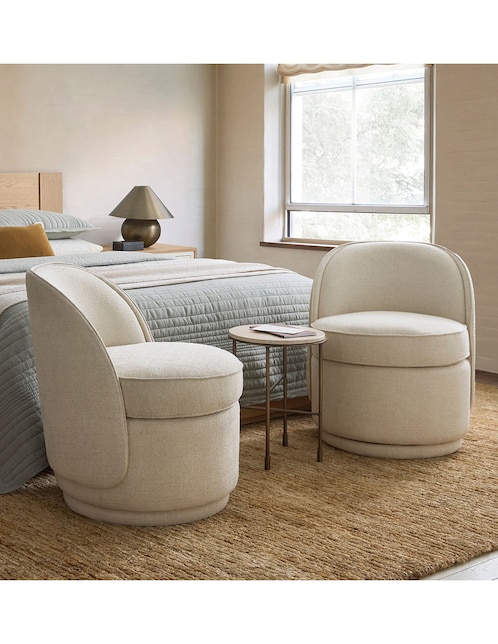 Sillón Chase West Elm de madera