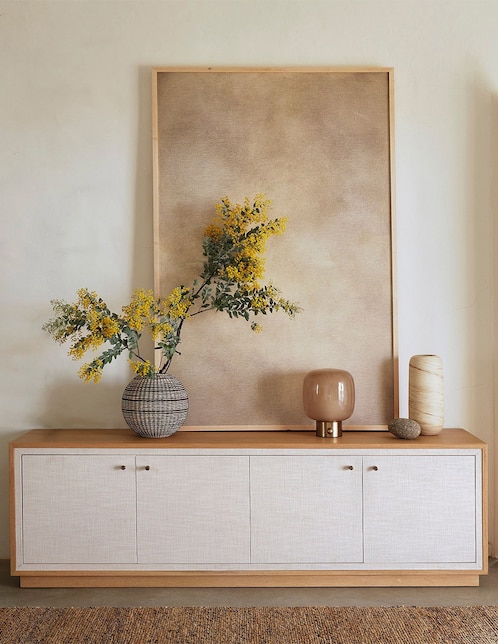 Consola Gwyneth de madera
