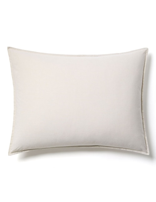 Funda para almohada West Elm Organic Washed