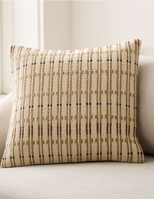 Funda cojín Linear Woven