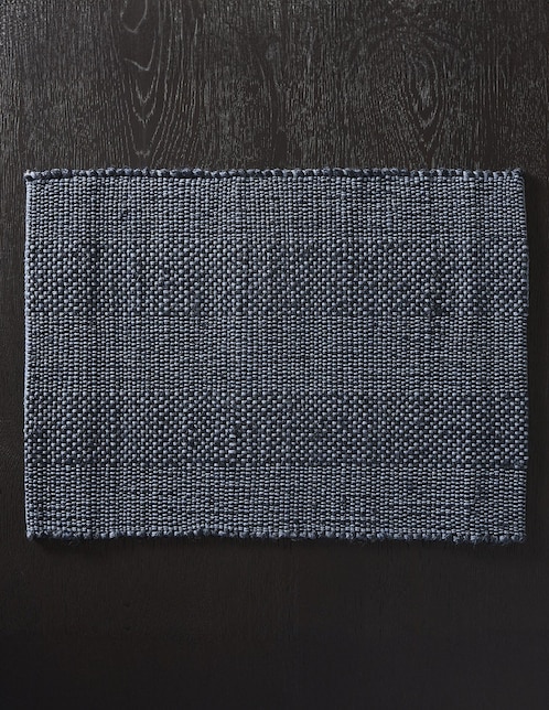 Set mantel rectangular de yute Chunky 1