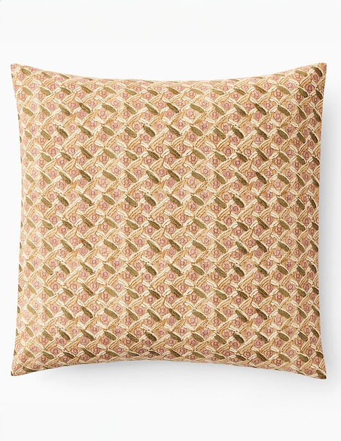 Funda para almohada West Elm Floral Lattice