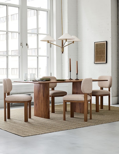Mesa de comedor Anton de madera