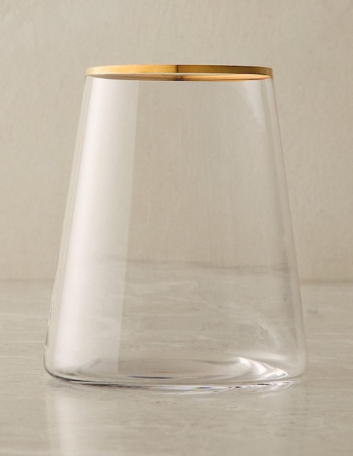 Set de copas para vino Horizon de vidrio 4 piezas