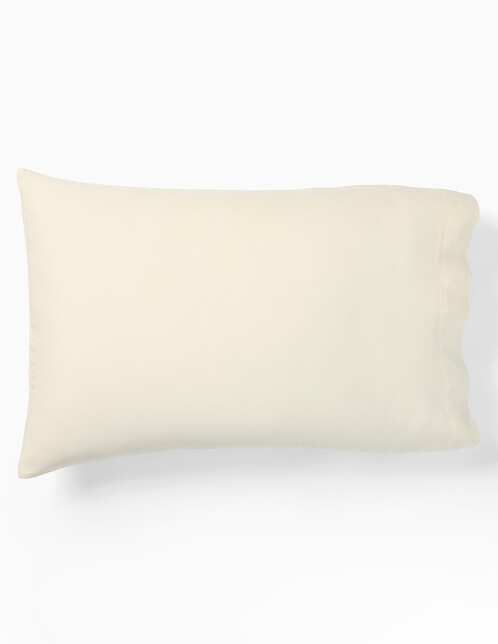 FUNDA P/ALMOHADABRUSHED TENCEL, , BEIGE