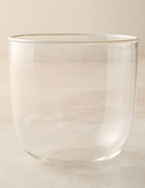 VASO MARA GLASS DRINKWARE BLANCO
