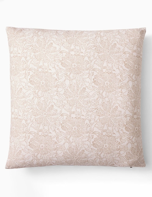 FUNDA COJÍN DOTTED F, 50 X 50 CM, BLANCO