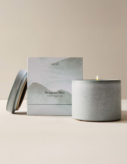 Vela aromática Terra Homescent aroma Seagrass Mint