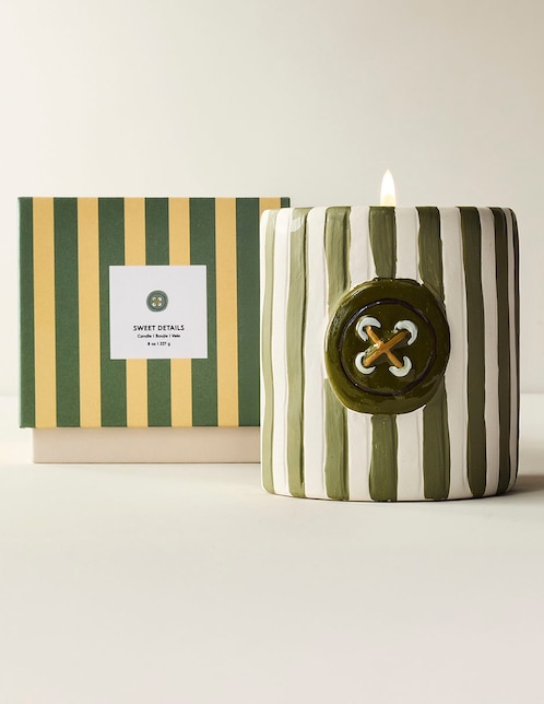 Vela aromática Emma Chamberlain aroma bergamota, cáscara de naranja y comino