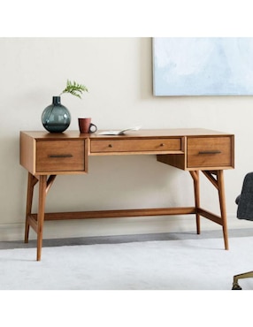 Escritorio Mid-Century de madera