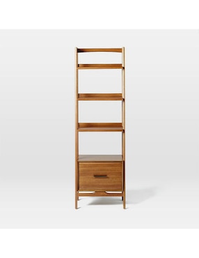 Librero de madera Mid Century
