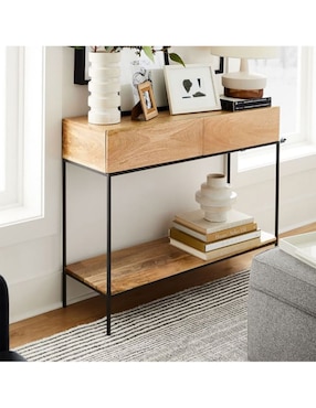 Consola Industrial Storage de madera