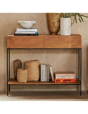 Consola Industrial Storage de madera