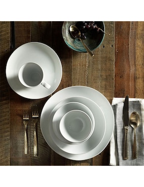 Bowl Organic Shaped de porcelana