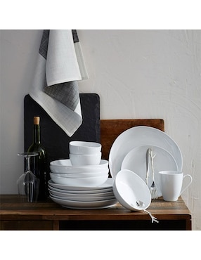 Bowl Organic Shaped de porcelana