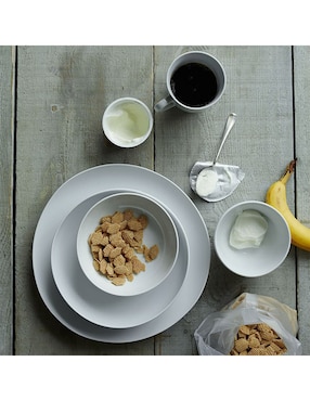Bowl Organic Shaped de porcelana