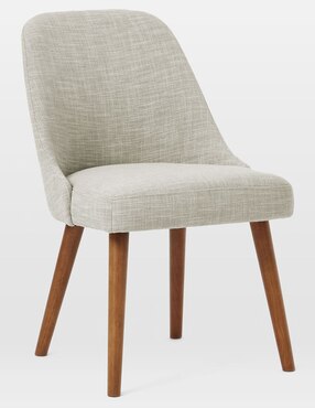 Silla Mid-Century de madera