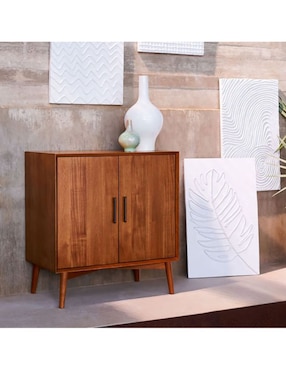 Bar Mid-Century de madera