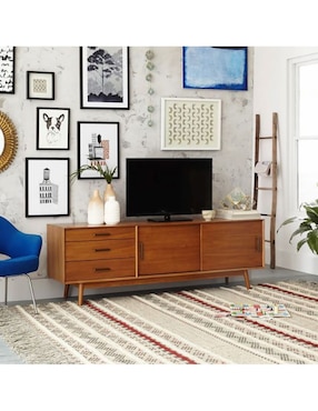 Consola Mid Century de madera