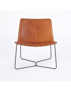Sillón Slope West Elm de piel