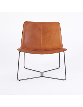 Sillón Slope West Elm de piel