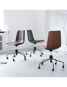 Silla de oficina Slope de piel