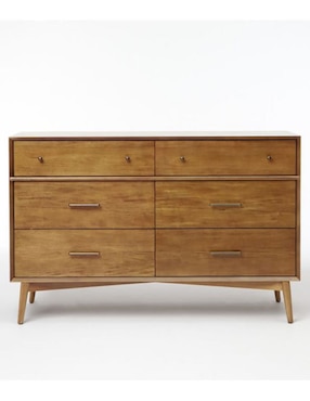 Cómoda Mid Century de madera