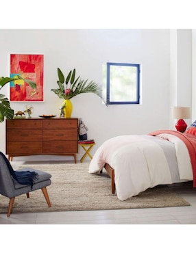Cómoda Mid Century de madera